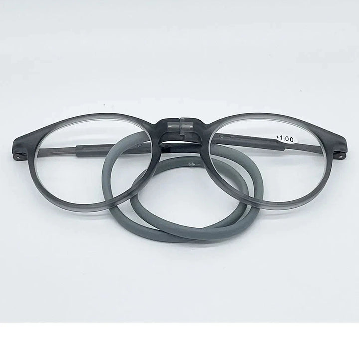 Comfortable Soft TR Magnetic Absorption Hanging Neck Reading Glasses for Men and Women Lanus Store 
