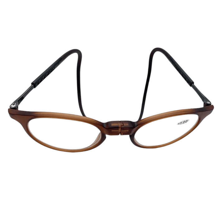 Óculos de Leitura Dobrável Cristal com Design Telescópico Premium Lanus Store 