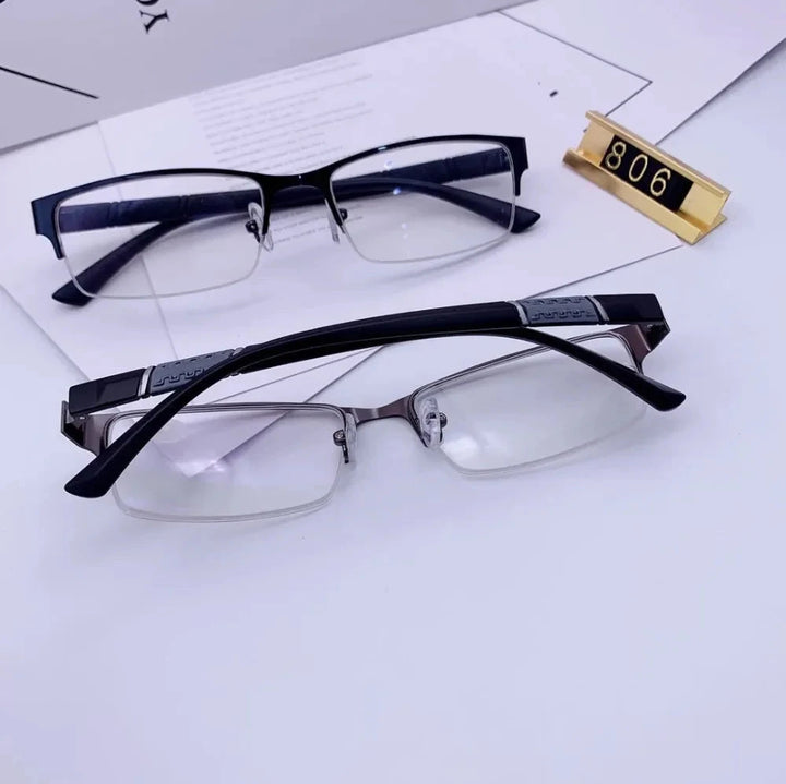 Óculos de Leitura Masculino Anti-Luz Azul Retro Miopia Lanus Store 