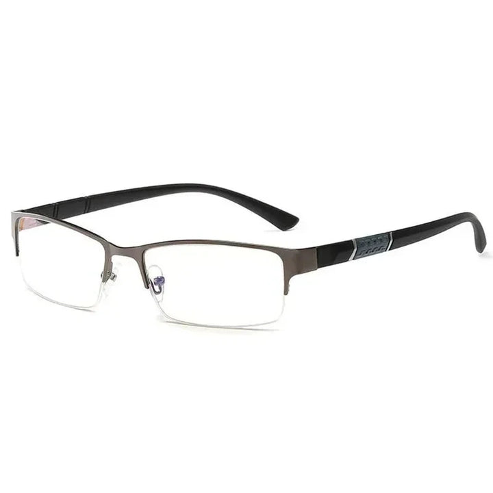 Óculos de Leitura Masculino Anti-Luz Azul Retro Miopia Lanus Store Cinza 0 