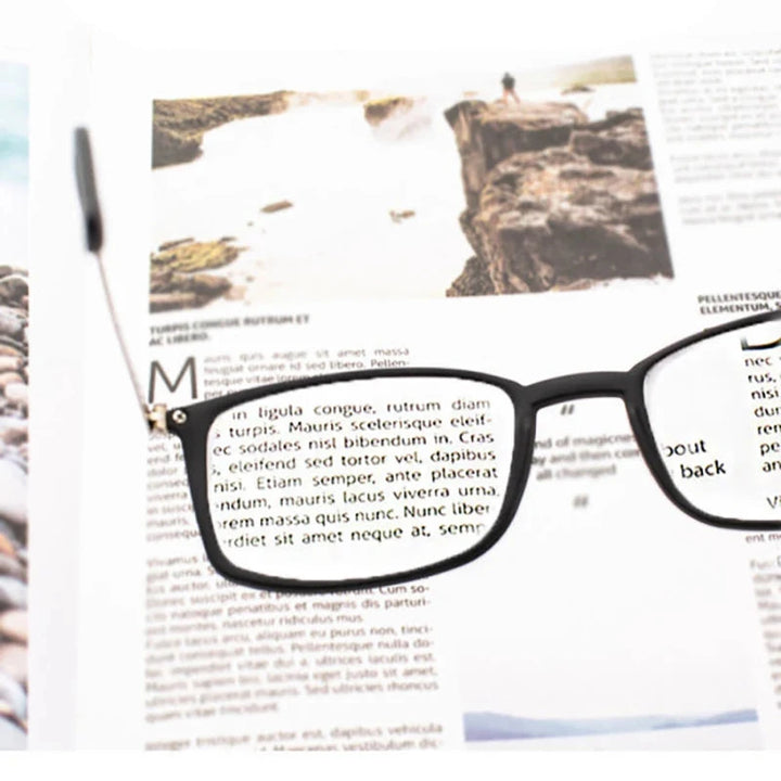 Optical Portable Reading Glasse Men Blue Light TR90 Square Glasses For Farsightedness Gafas Lectura+1+1.5+2+2.5+3 Lanus Store 