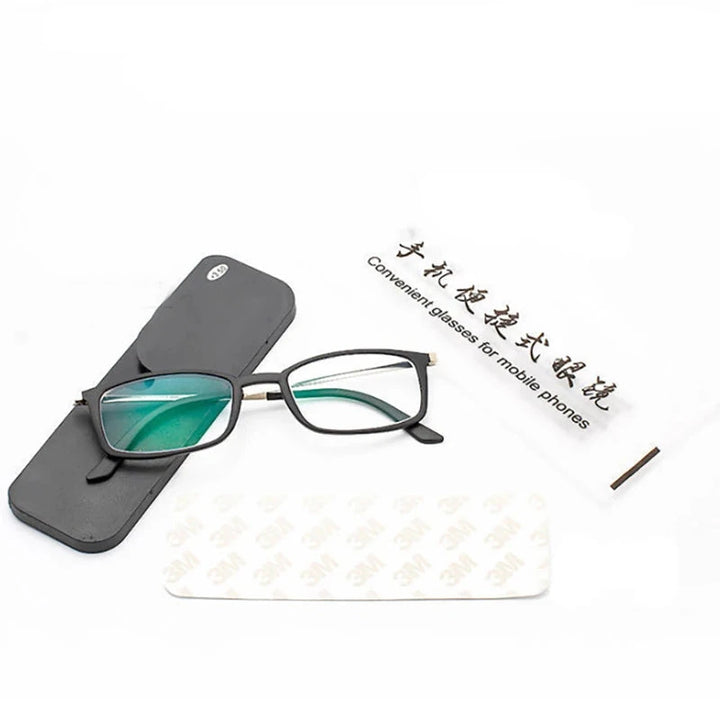 Optical Portable Reading Glasse Men Blue Light TR90 Square Glasses For Farsightedness Gafas Lectura+1+1.5+2+2.5+3 Lanus Store 