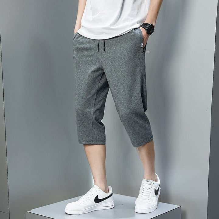 Bermuda Casual Masculina Moletom - Short REF0002 Lanus Store Bermuda Casual Masculina Verde PP 