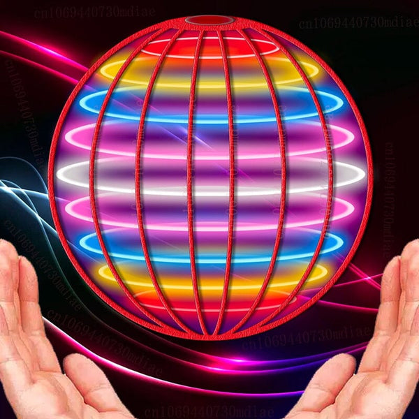 Bola Mágica Voadora Boomerang - Spinner Voador Com Led Lanus Store 