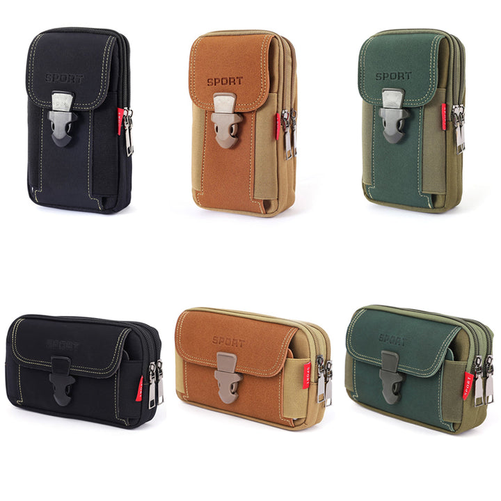 Bolsa de Cintura Masculina Multifuncional Lanus Store 