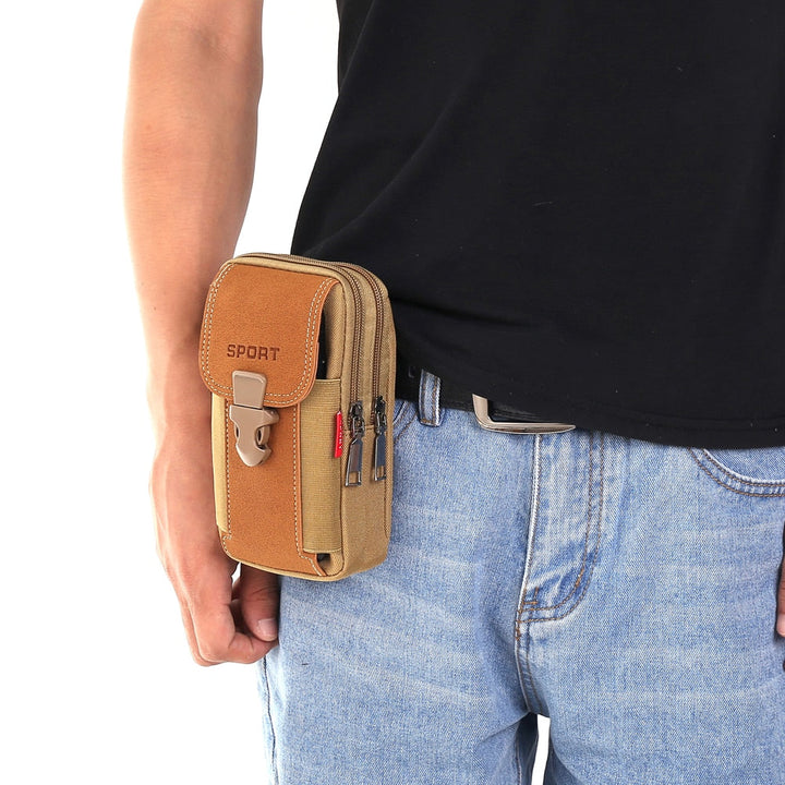 Bolsa de Cintura Masculina Multifuncional Lanus Store 