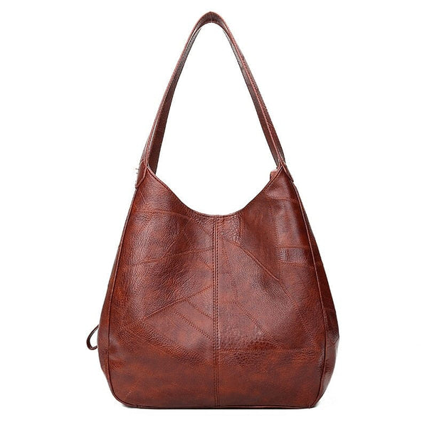 Bolsa de Couro Feminina Vintage de Mão - Classic Lady Lanus Store 