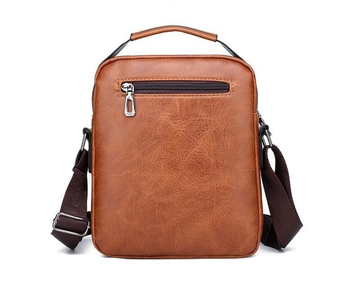Bolsa de Ombro Masculina Jeep de Couro - Transversal Lanus Store 