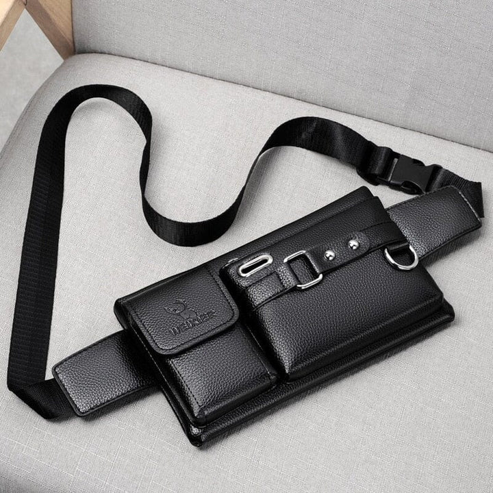 Bolsa de Ombro Masculina - Pochete Transversal Premium Lanus Store 