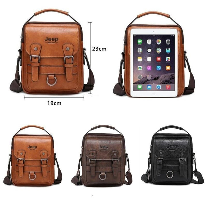 Bolsa Jeep Crossbody de Couro - Masculina e Feminina Lanus Store 