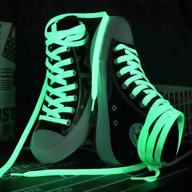 Cadarço Colorido Luminoso Para Tênis - Neon Brilha No Escuro Lanus Store 