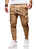 Calça Jogger Masculina Fitness Cargo Ref0009 Lanus Store P Calça Jogger Masculina Fitness Caqui 