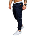 Calça Jogger Masculina Street Ref0002 Lanus Store PP Calça Jogger Masculina Azul 