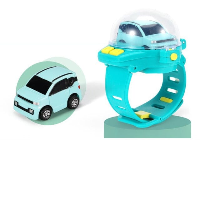 Carrinho Com Controle No Relógio - Car Watch Mini Carrinho Lanus Store Carrinho infravermelho Verde 