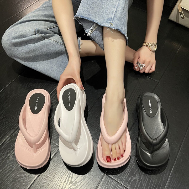 Chinelo Plataforma Feminino - Sandália Confort Nas Nuvens Lanus Store 
