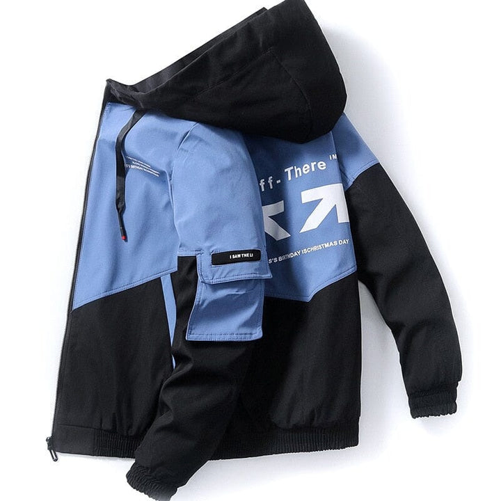 Jaqueta Corta Vento Masculina Com Capuz REF0001 Lanus Store 