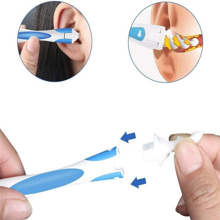 Limpador de Cera de Ouvido Removedor Espiral Lanus Store 