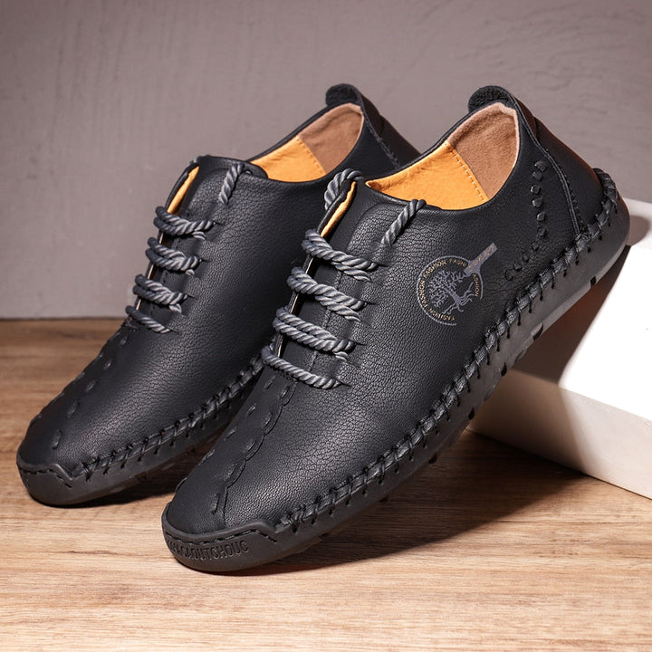 Mocassim Masculino de Couro, Sapato Casual Lanus Store 