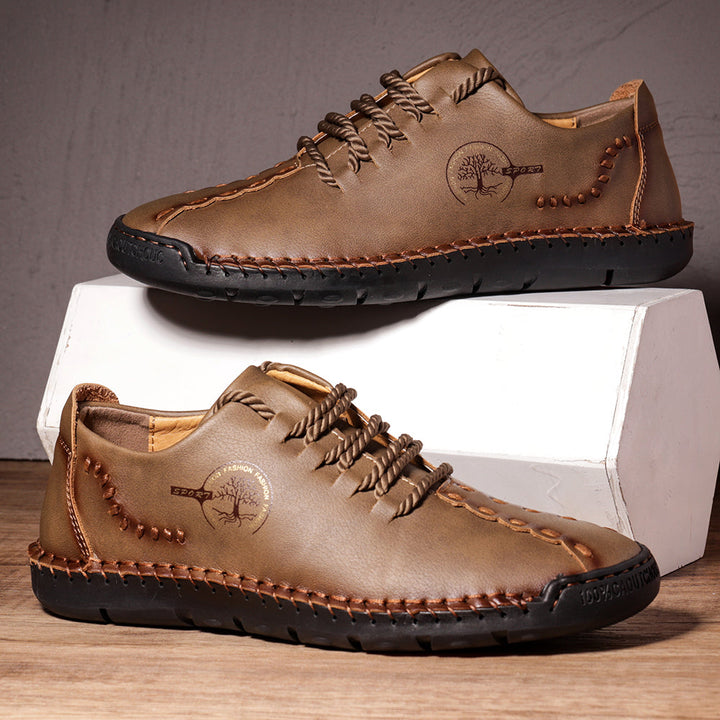 Mocassim Masculino de Couro, Sapato Casual Lanus Store 