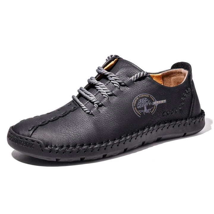 Mocassim Masculino de Couro, Sapato Casual Lanus Store black 35 China