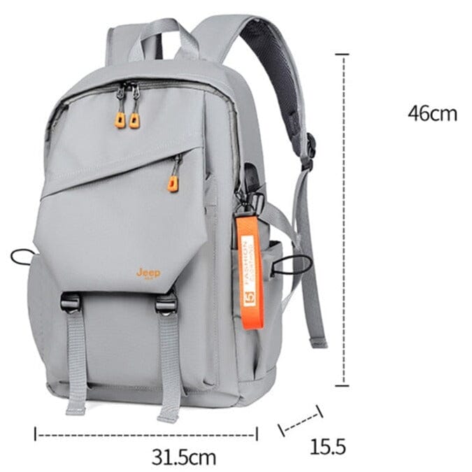 Mochila Jeep de Notebook - Mochila Nylon A Prova d'Água Lanus Store 