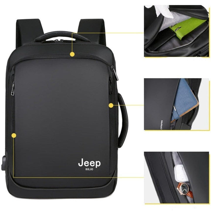Mochila Jeep Para Notebook Original - Com Alça de Mão Lanus Store 