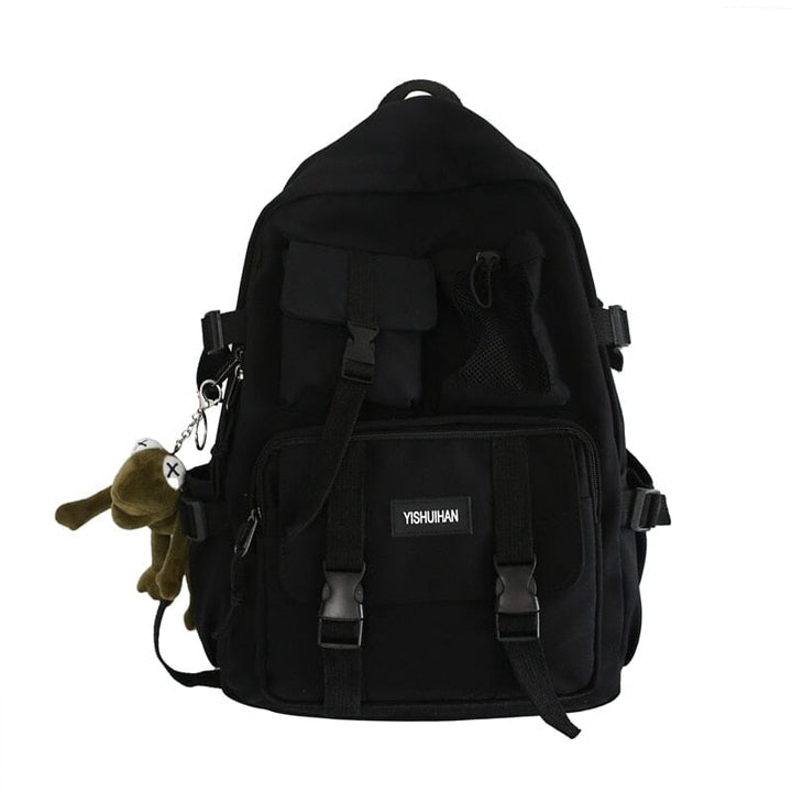 Mochila Street - Masculina e Feminina Ref001 Lanus Store Mochila Street Preta No pendant 
