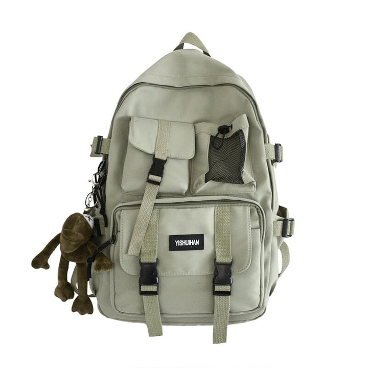 Mochila Street - Masculina e Feminina Ref001 Lanus Store Mochila Street Verde No pendant 
