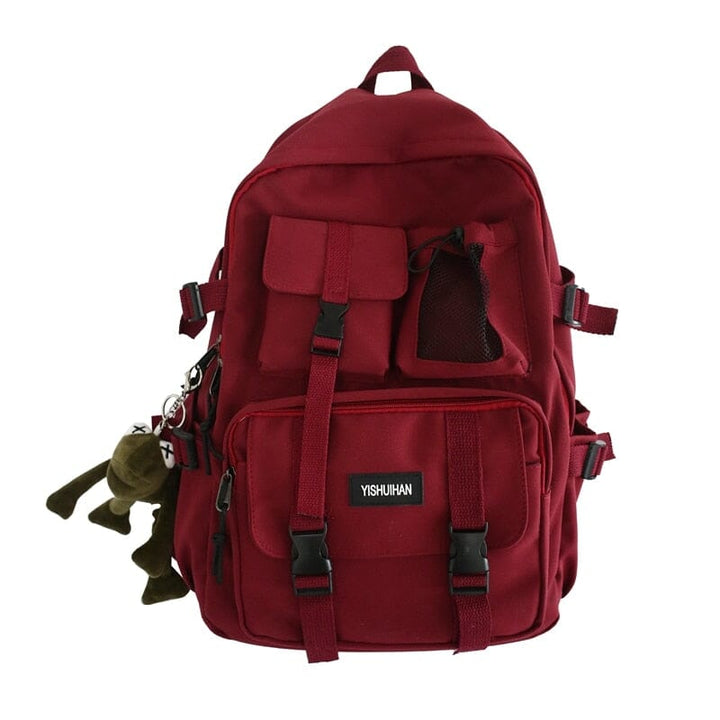 Mochila Street - Masculina e Feminina Ref001 Lanus Store Mochila Street Vermelha No pendant 