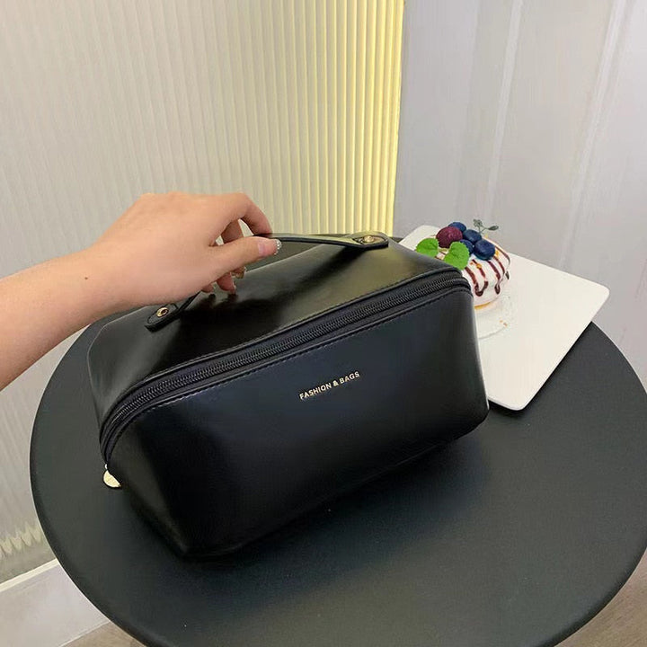Necessaire Grande Com Divisórias Beauty Organizadora Lanus Store Necessaire Beauty Preto 