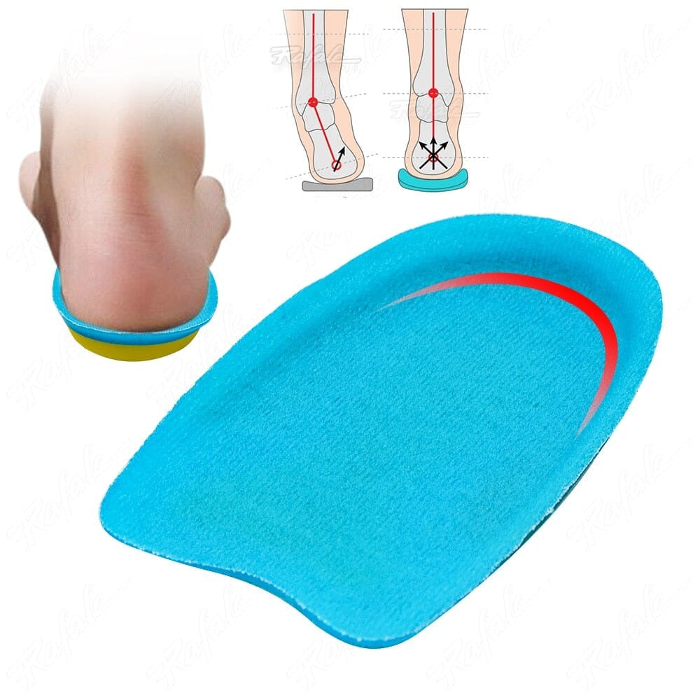Palmilha de Silicone Para Esporão - Ortopédica De Calcanhar
