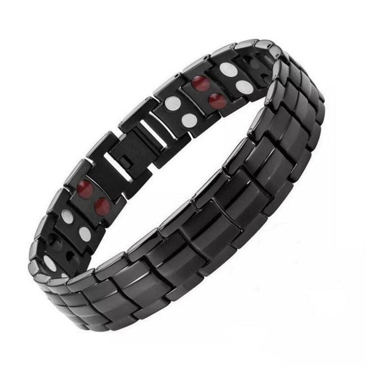 Pulseira Magnética Fit Terapêutica Lanus Store Preto 