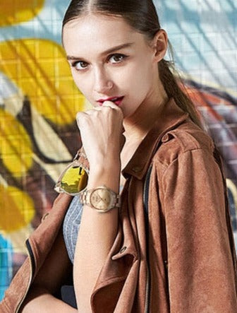 Relógio Curren Feminino 9007 Original Lanus Store 