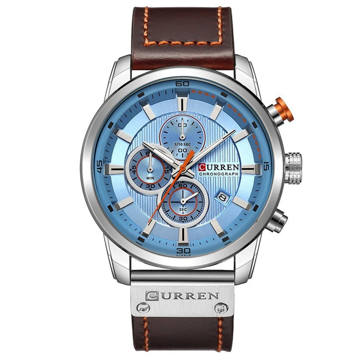 Relógio Curren Original Cronógrafo Masculino Lanus Store 