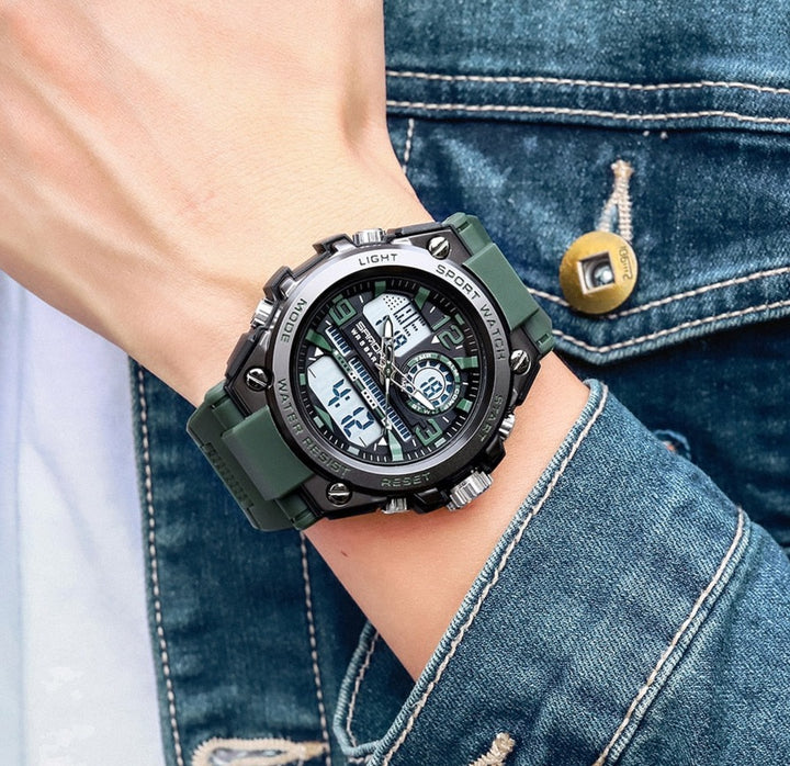 Relógio Masculino Militar Esportivo - Sanda Original Sport Lanus Store 