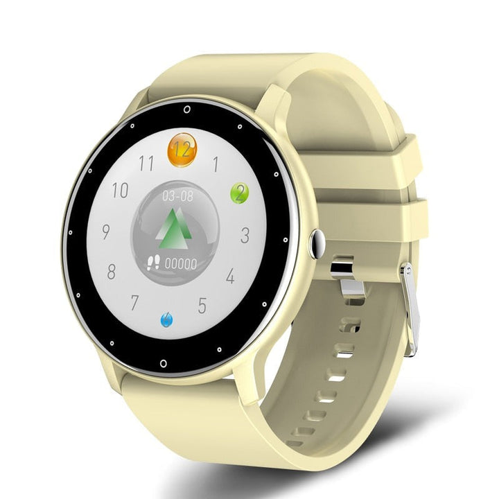 Smartwatch Lige Smartwatch Relógio Inteligente Lanus Store Amarelo 