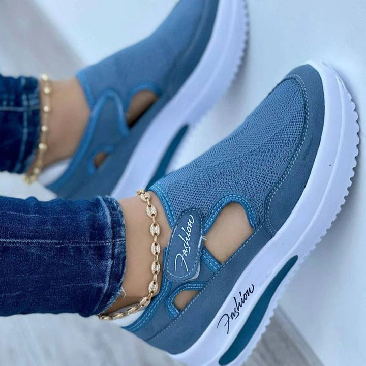 Tênis Feminino Ortopédico Tommy Fashion - Tênis Plataforma Lanus Store Azul 33 