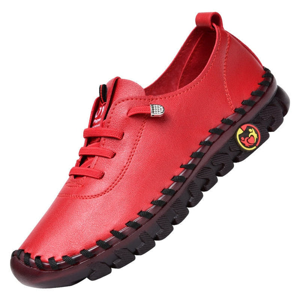 Tênis Ortopédico Feminino Premium - Sapatênis Confort Lanus Store Tênis Ortopédico Vermelho 33 